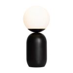 Nordlux Lampada Da Tavolo Notti Metallo Nero | Adatto per 1x E14