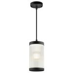Nordlux Coupar Luce Pendente Plastica Nero | Adatto per E27