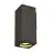 SLV Theo Luce Da Parete Aluminium Grigio Piazza | Esterni - IP44 - Adatto per 1x GU10 